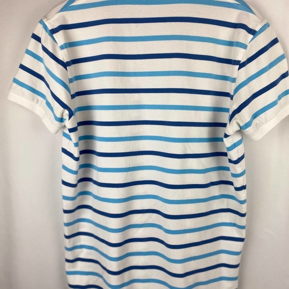Southern Tide | The Skipjack Polo Blue Stripe | M - Picture 3 of 3
